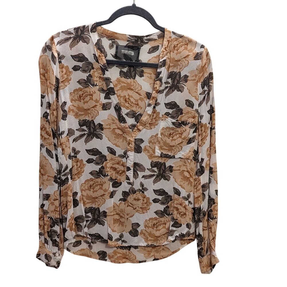 Reformation Viscose Blouse